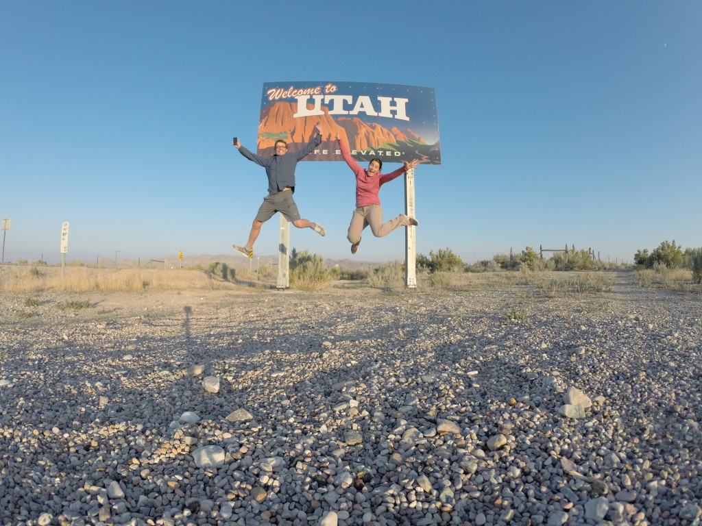 Welcome to Utah, State Sign, ArboursAbroad, Zion National Park
