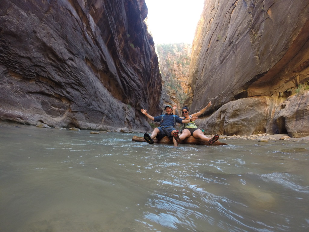 HIking in Zion, The Narrows, ArboursAbroad