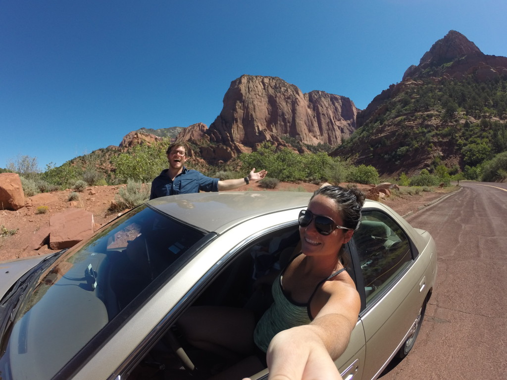 Road trip though Zion National Park, ArboursAbroad, Kolob Canyon