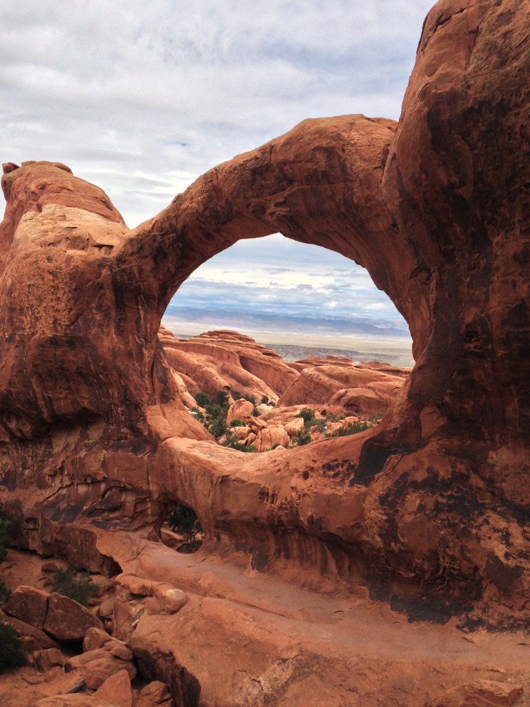 Double O Arch, Arches National Park, Utah, arboursabroad