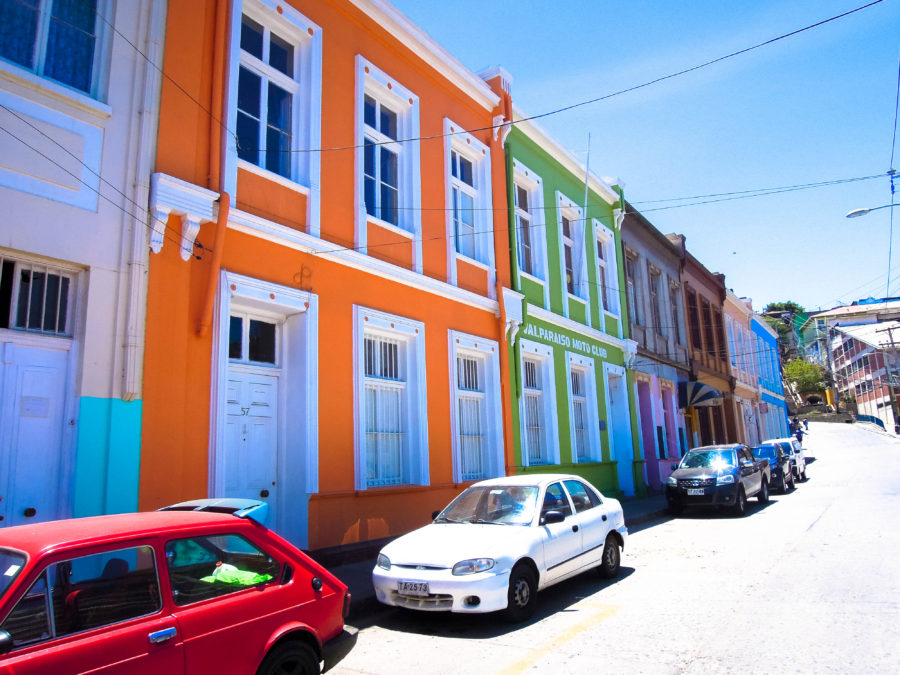 These were awesome houses on our way up to the graffiti!!