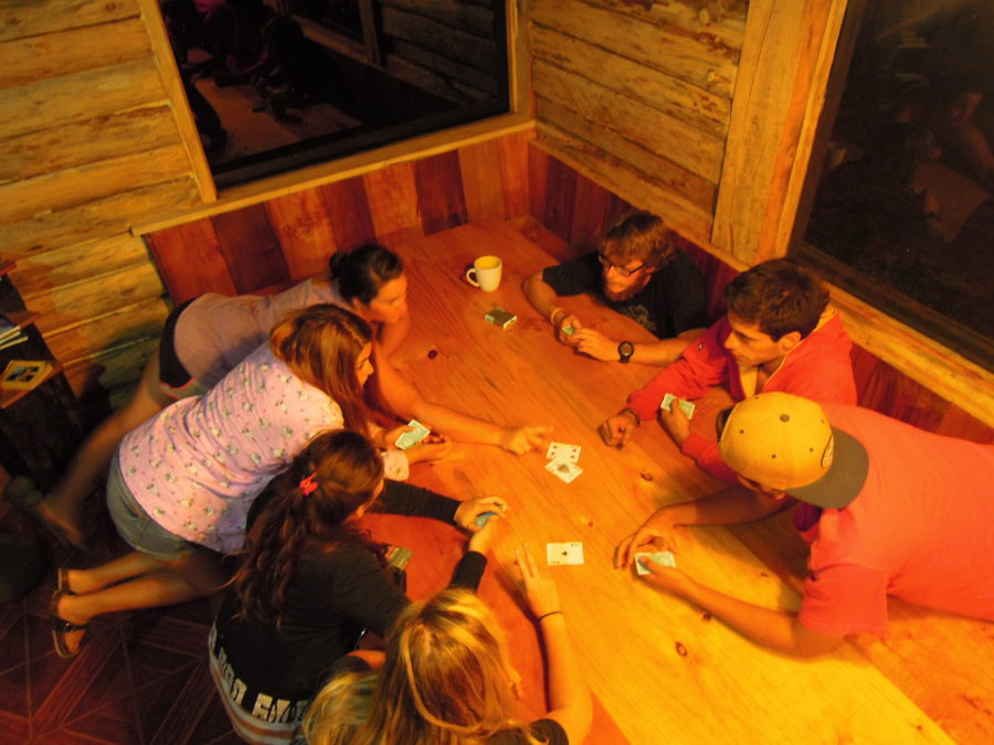 Card games.. They loved IRS!!