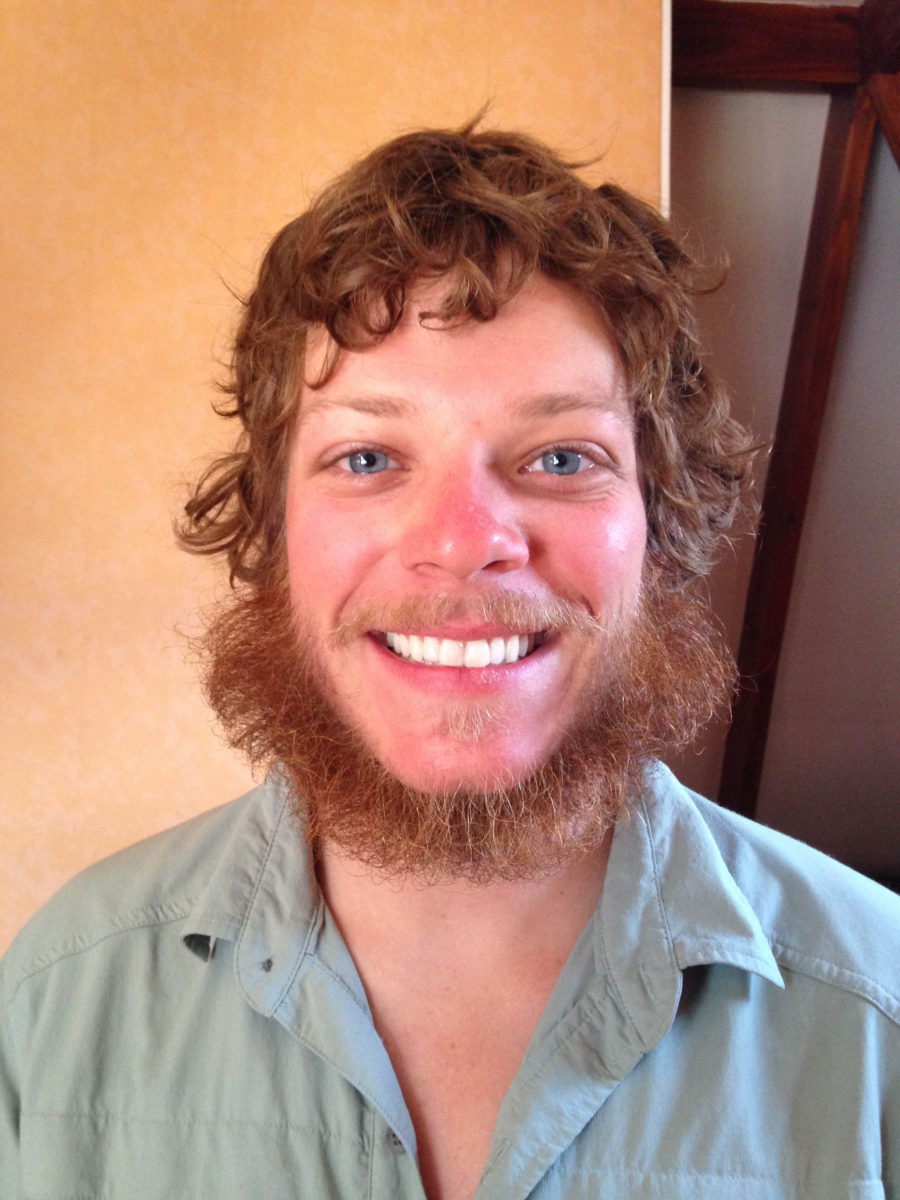 Jason decided to brush out his beard.. looking umm.. fresh??!!