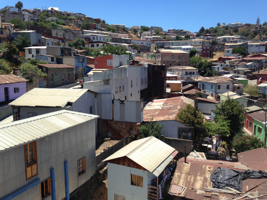 Vina Del Mar from the Ascensor Polanco.