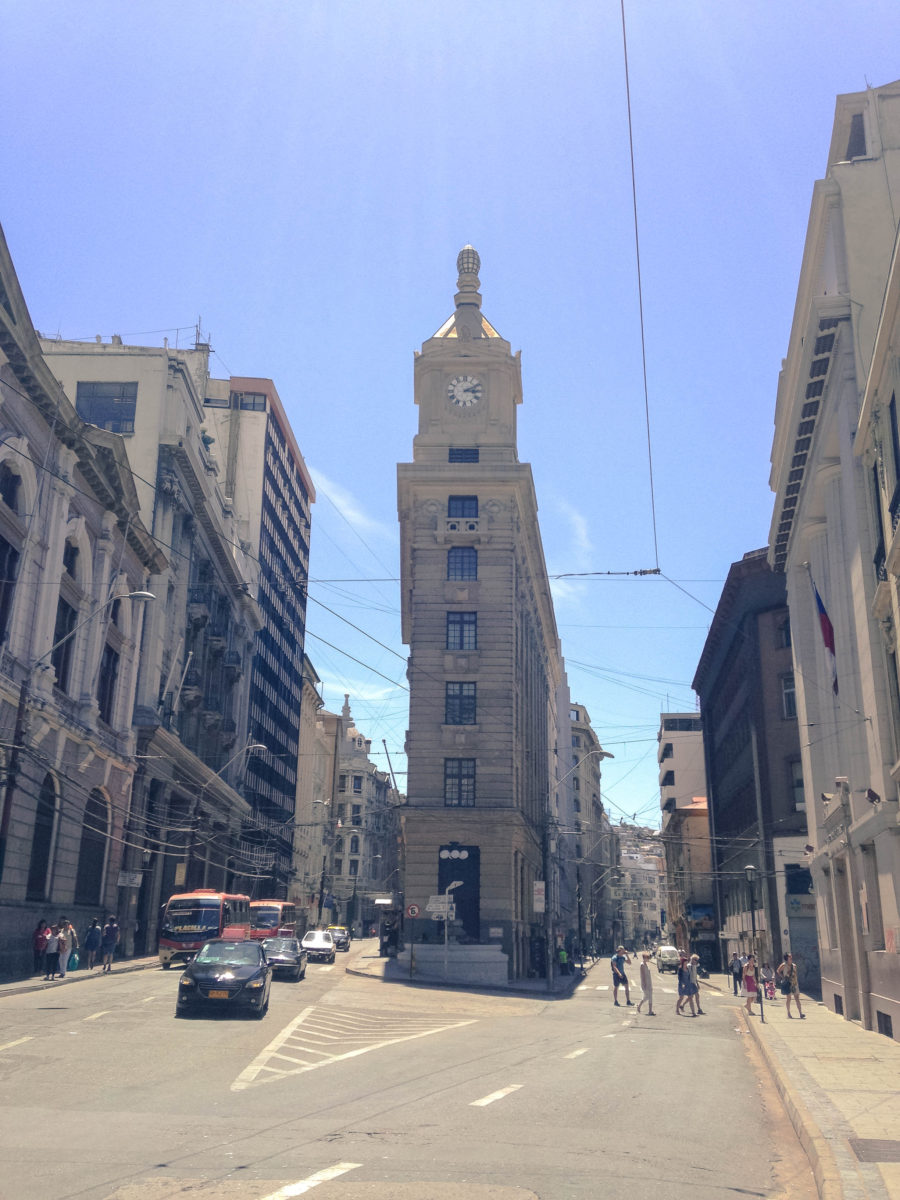 Downtown Valparaiso!! This picture reminds us of one we took in Europe a while back!!
