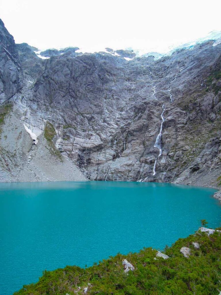 Glacier lake.