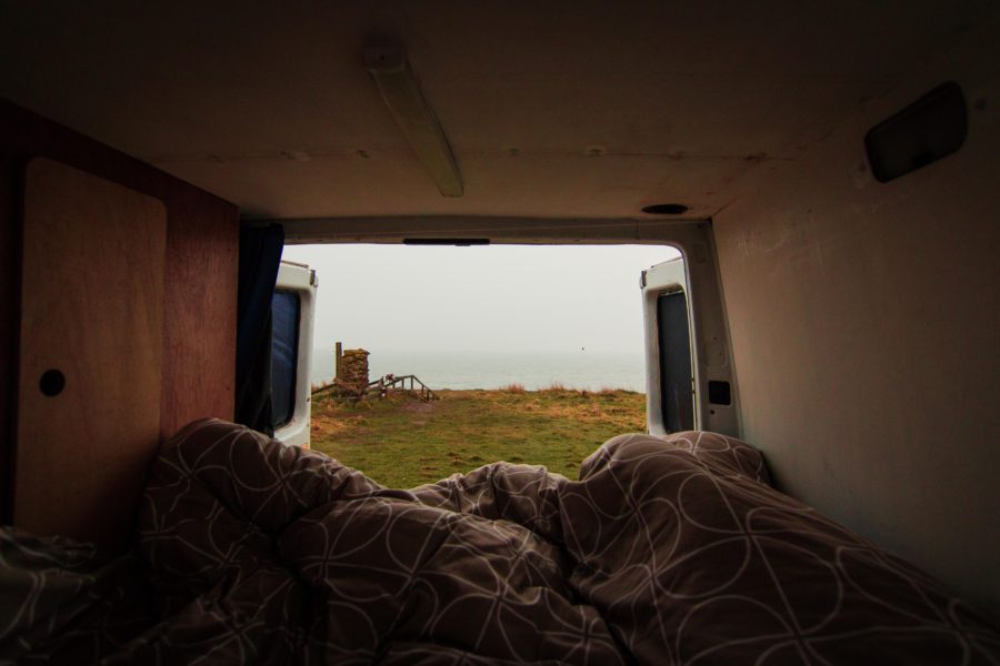 isle of skye castles trip, vanlife