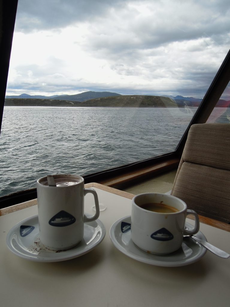 coffee break, Ushuaia, arboursabroad
