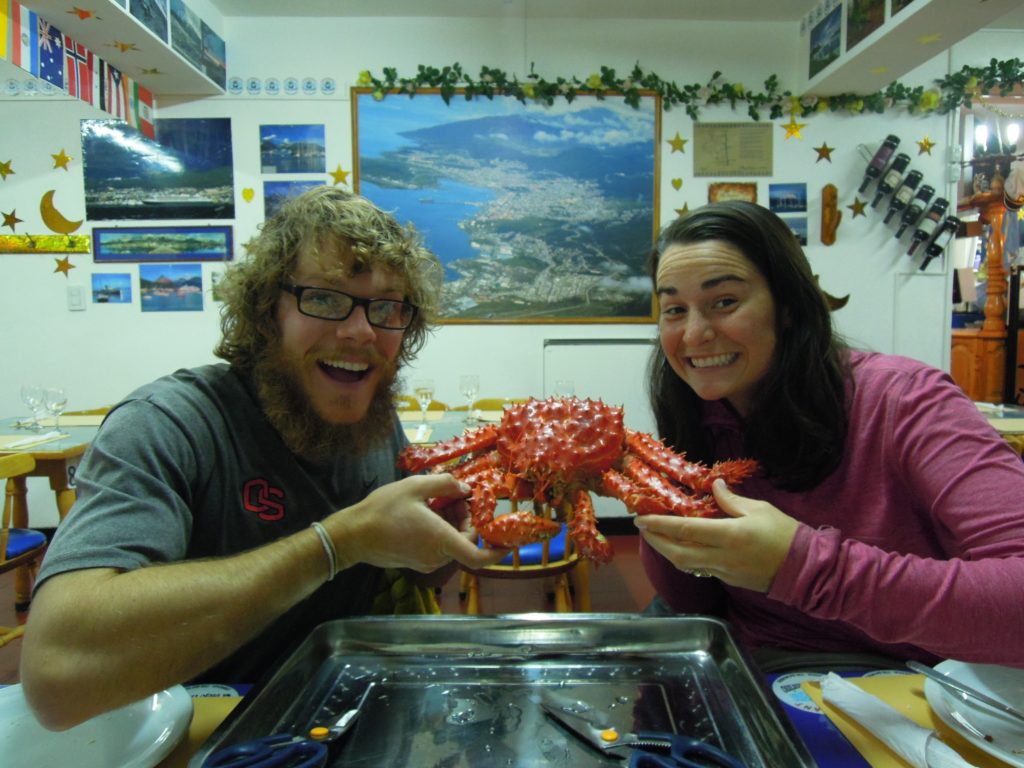 King crab, Ushuaia, arboursabroad