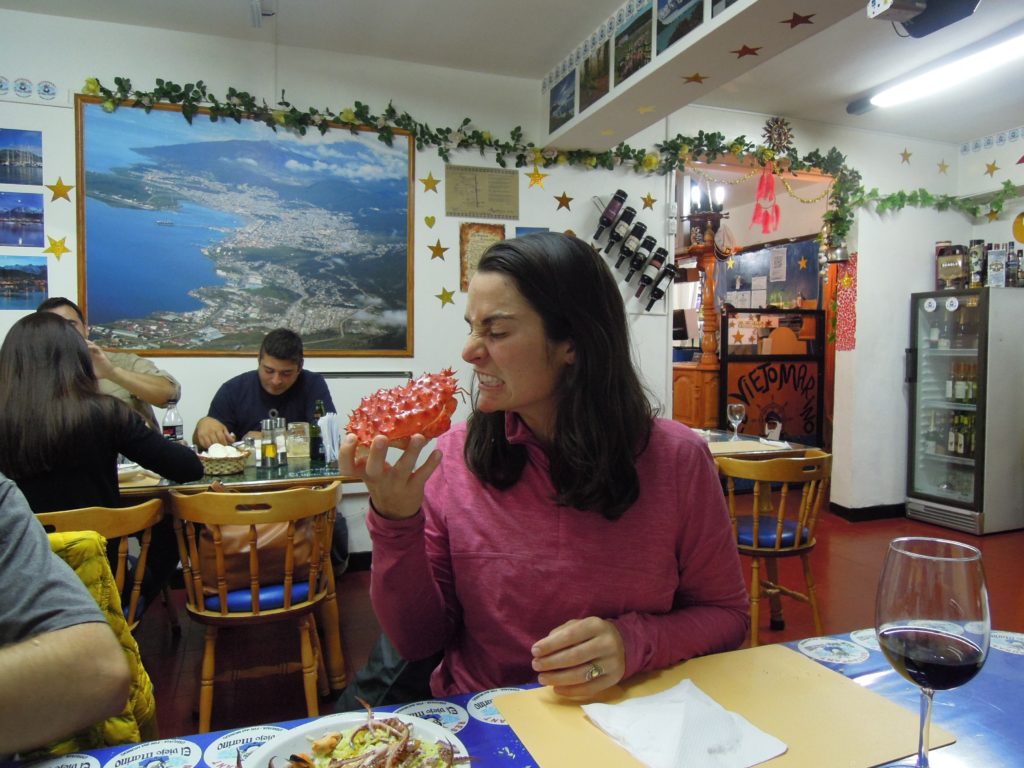 king crab, Ushuaia, arboursabroad