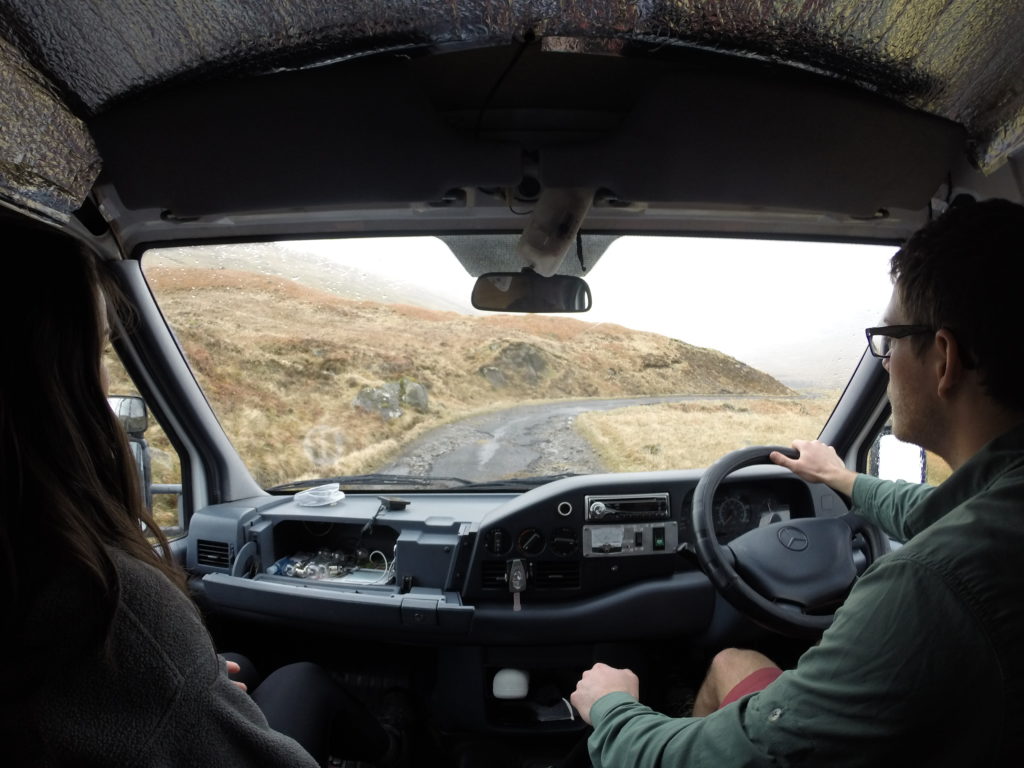 road damage, Glen Lyon, arboursabroad