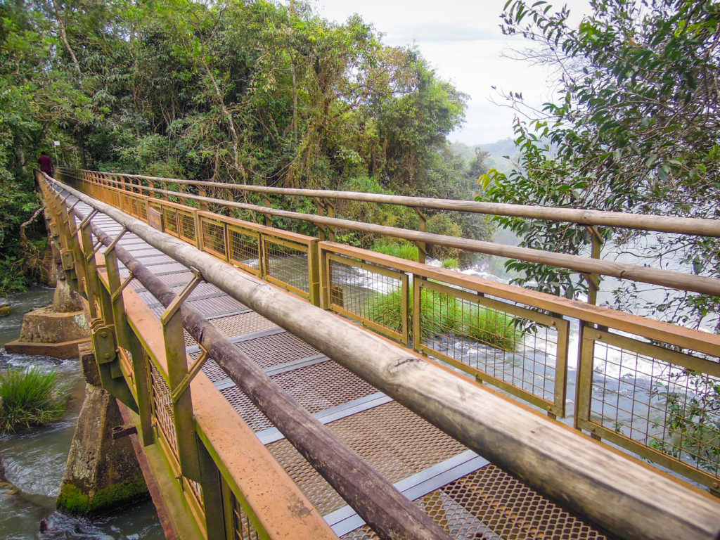 walkway, waterfall, Iguazu Falls, arboursabroad