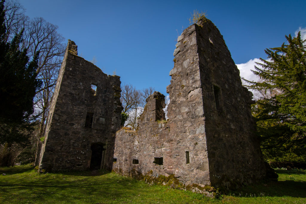 castle, Killin, Finlarig, arboursabroad