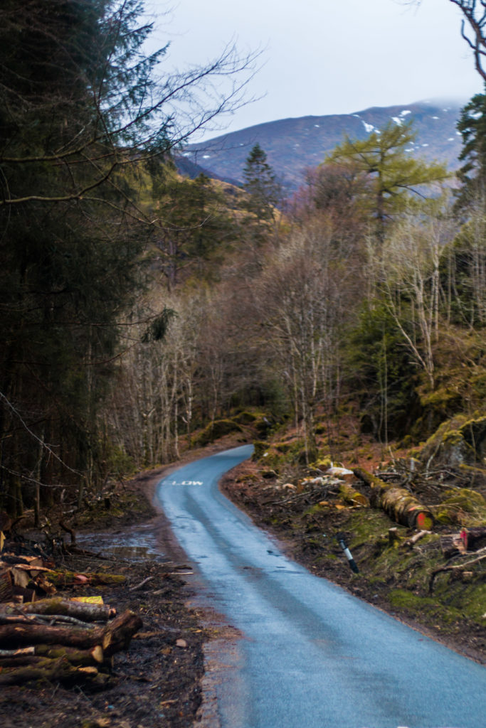 Glen Lyon, road, arboursabroad