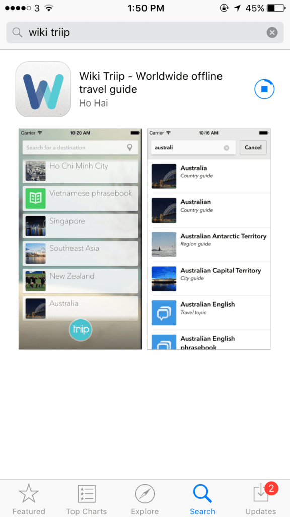wikitriip, arboursabroad, travel app, city guide