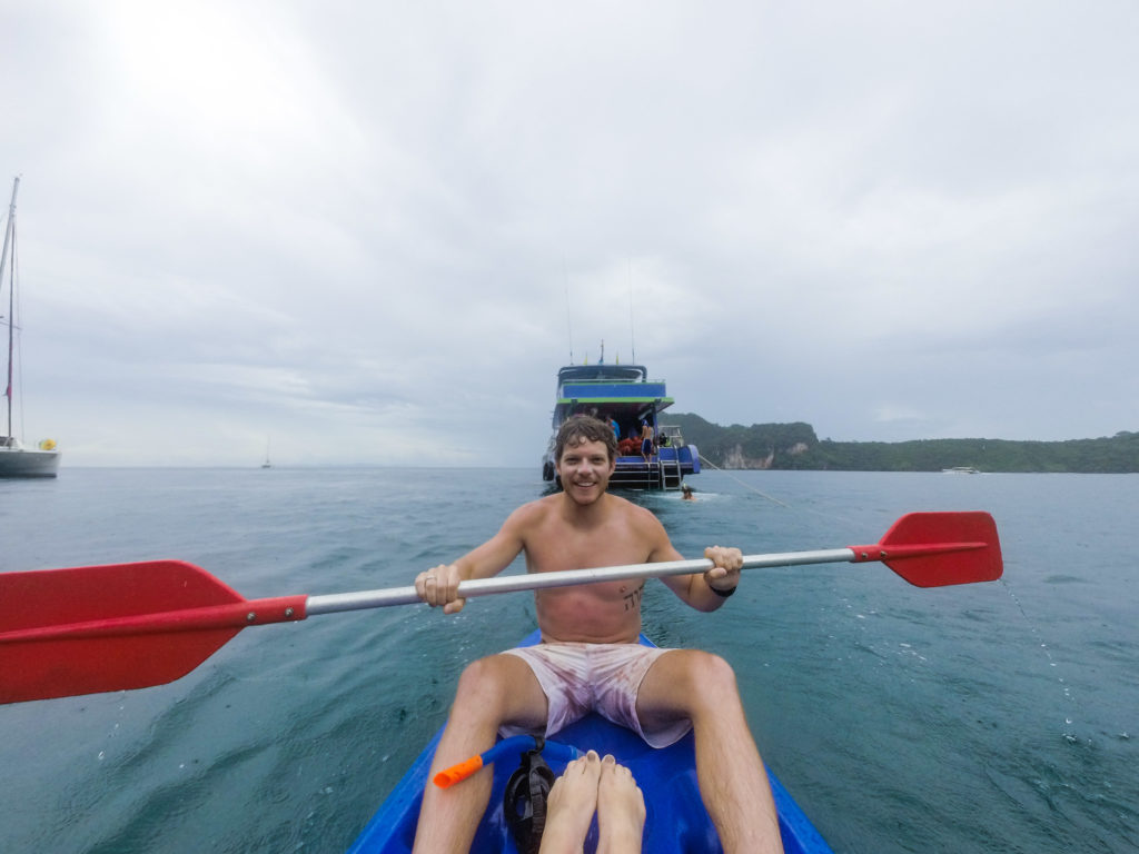 Kayak, island hopping, siam uk tours, arboursabroad