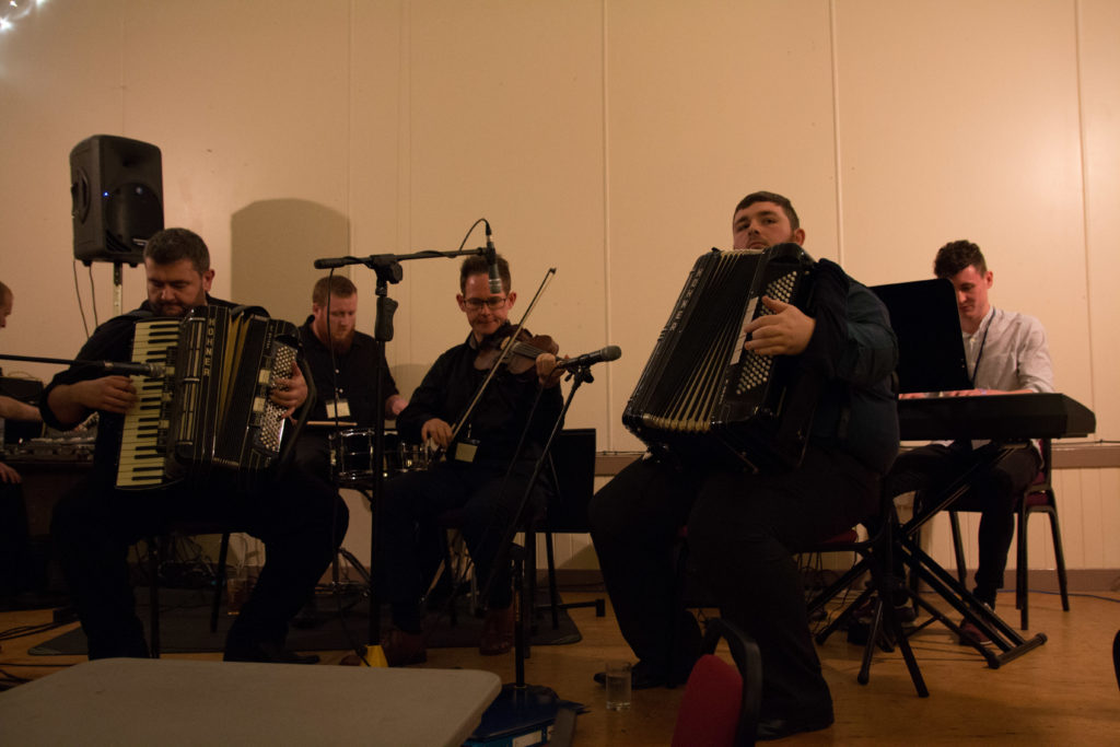 Wullie Scott Scottish Dance Band, Shetland, Accordion and Fiddle Festival, arboursabroad, Scotland,