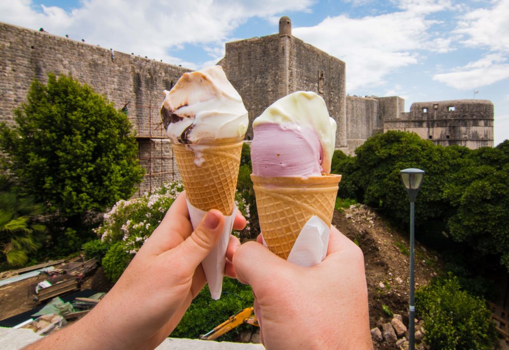 gelato, Dubrovnik, things to do in Dubrovnik, arboursabroad, Dubrovnik 1836