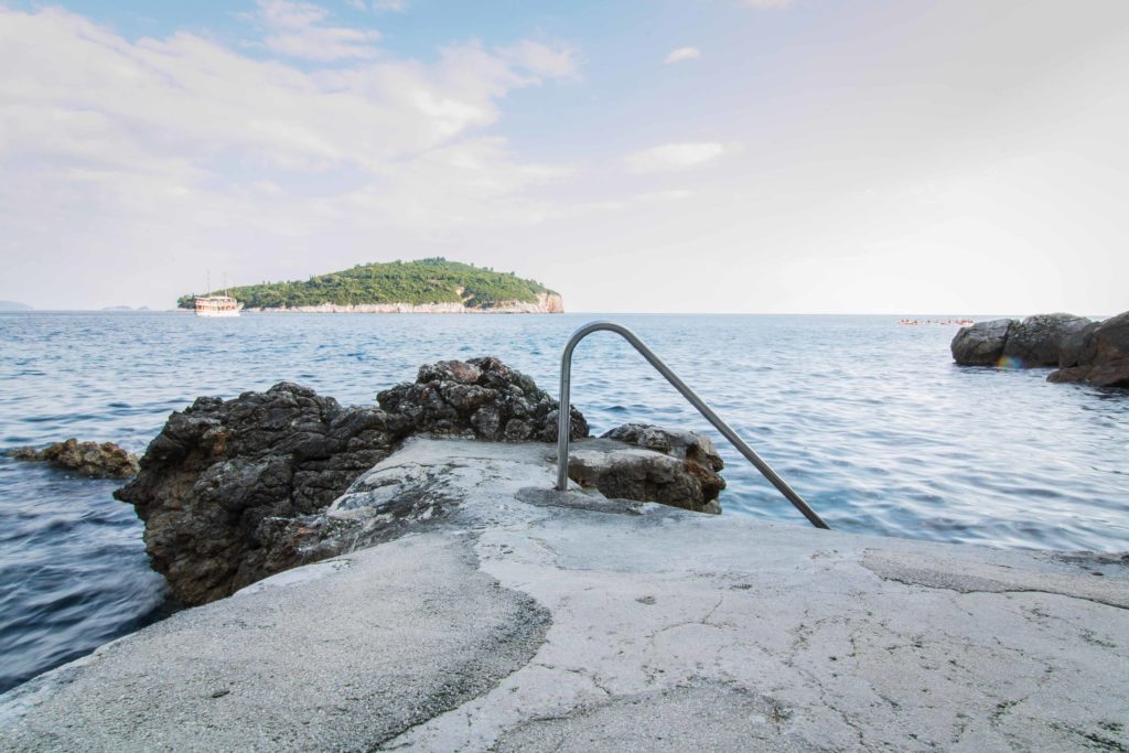 swimming in Dubrovnik, Adriatic Sea, swimming hole, things to do in Dubrovnik, arboursabroad