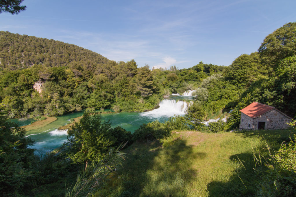 Krka waterfalls, waterfall, Krka National Park guide, Croatia, arboursabroad