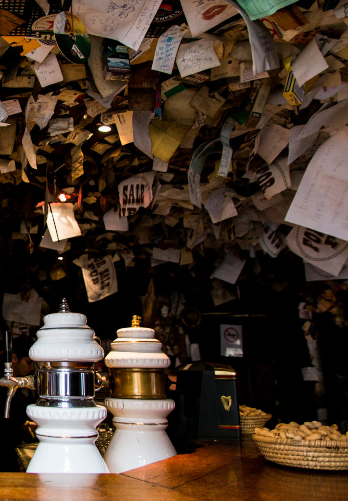 Taps and Peanuts at For Sale Pub, Budapest, Hungary, arboursabroad