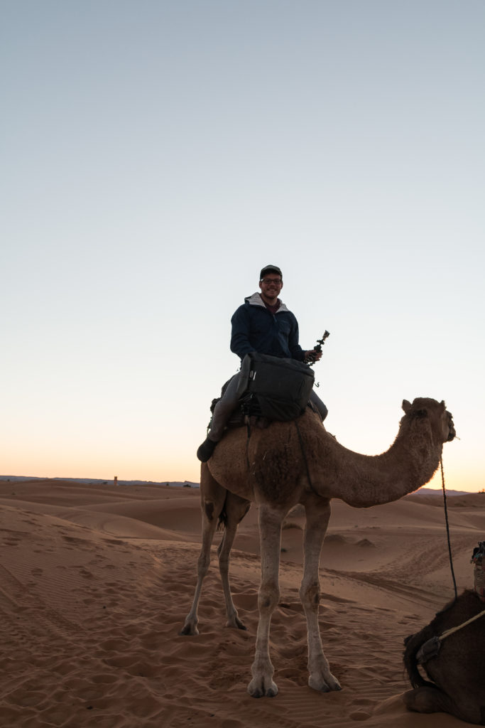 riding camels, man on camel, Morocco, Sahara desert, arboursabroad