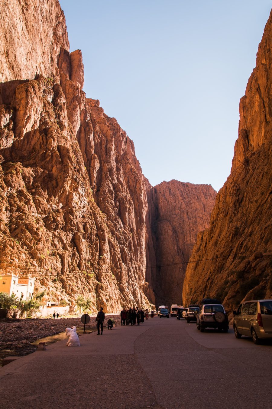 Todra Gorge, Driving through Morocco, drive through canyon, arboursabroad