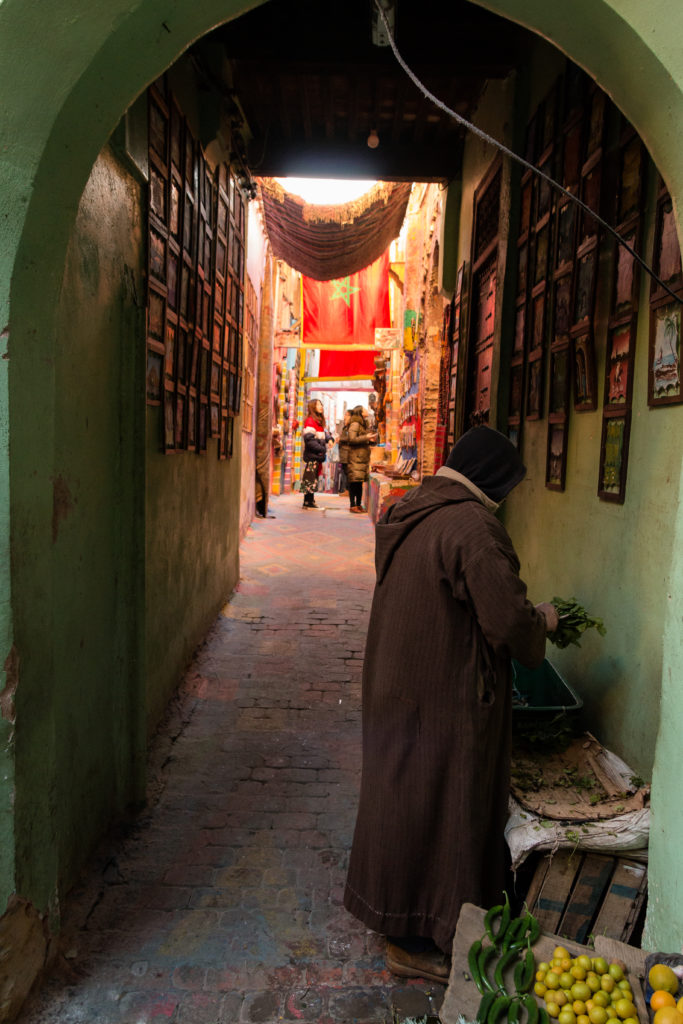 man in Fez souk, visiting Fez, shopping in fez, arboursabroad, Morocco