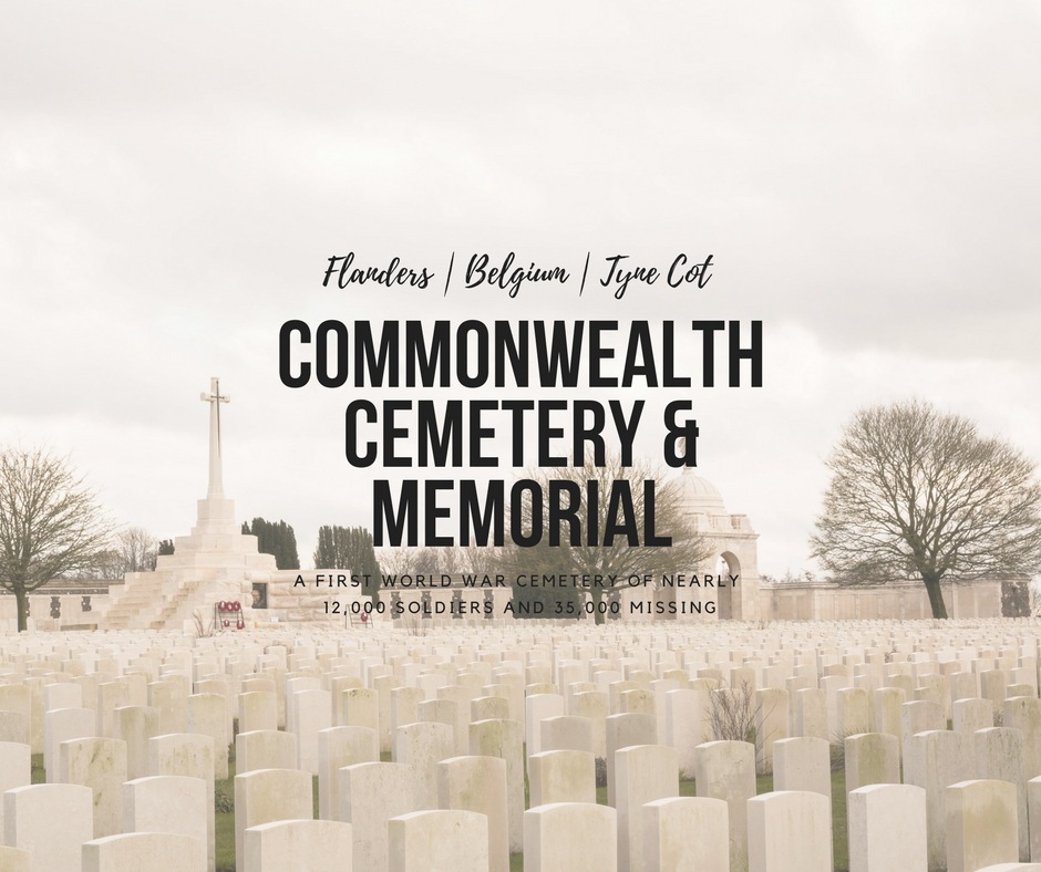 Tyne Cot Cemetery, West Belgium, Flanders, arboursabroad, Belgium history