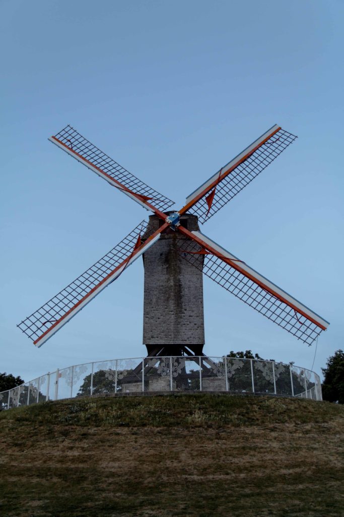 wooden windmill, Belgium, Belgian windmill, arboursabroad, dutch windmill