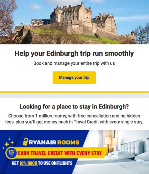 free rental car, car hire, edinburgh, price promise, Ryan air, arboursabroad