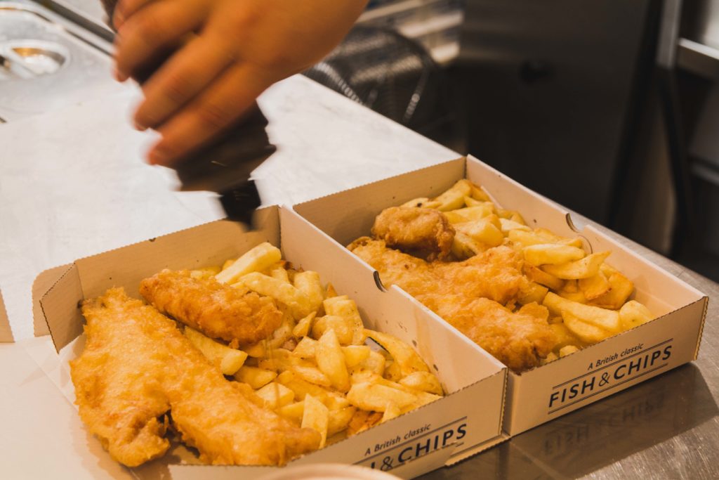 Fish and Chips, Oban Fish and Chips, Scotland food guide, Arboursabroad