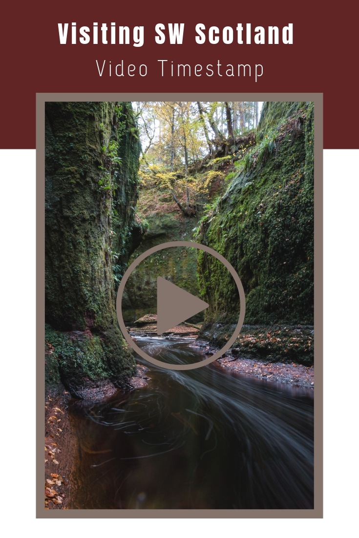 arboursabroad vlog, southwest Scotland guide, castles, Devil's Pulpit, Highland Chocolatier