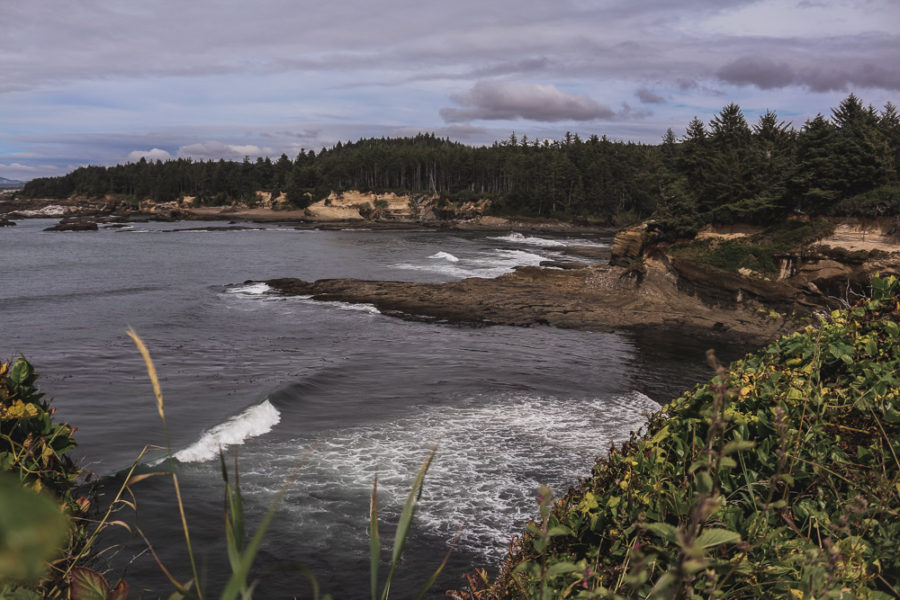 amazing views while cycling the Oregon Coast