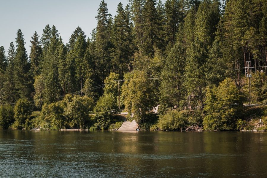 Ferry County Park Boat Launch on Rogue River