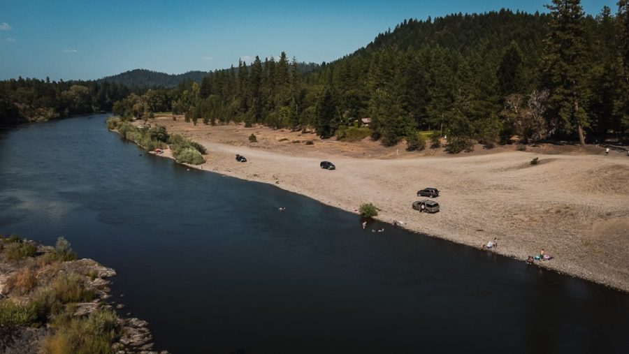Finley Bend River access on Rogue River