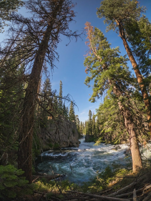 Benham Falls, Deschutes River, Sunriver Oregon