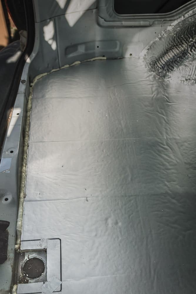 Van floor conversion mistakes, insulating van floor, installing campervan floor mistakes, arboursabroad, vantrails
