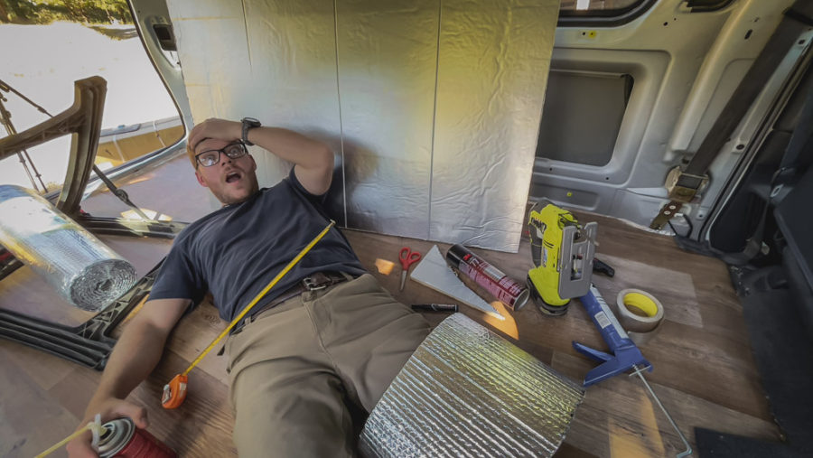 Tools And Materials Required For Diy Van Floor Insulation Buildout ...