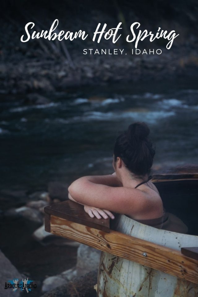 a historic soak at Sunbeam Hot Spring near Stanley, Idaho, ArboursAbroad