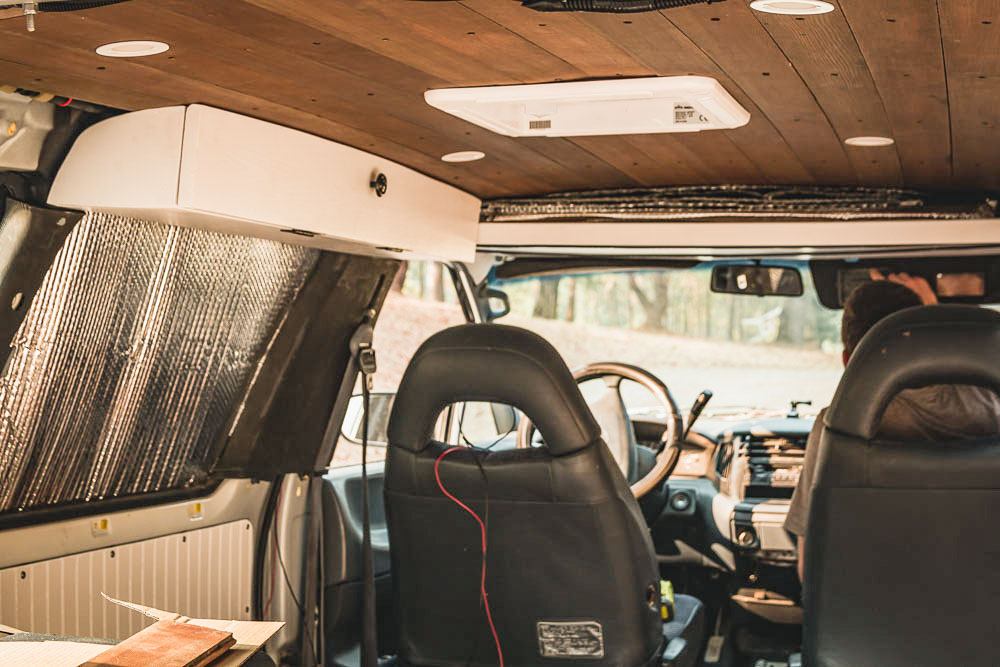 Toyota Previa minivan campervan conversion, Arboursabroad