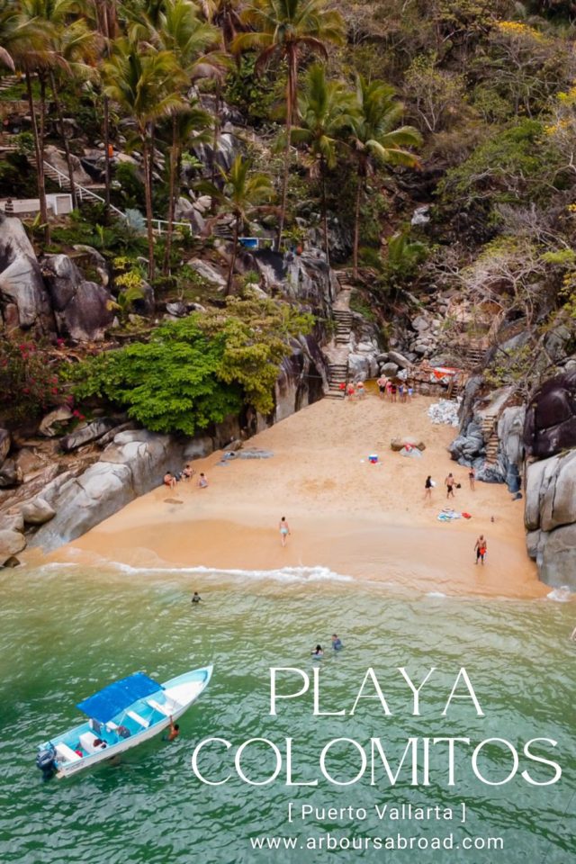 day trip from Puerto Vallarta, Mexico, drone shot, beach day, ArboursAbroad
