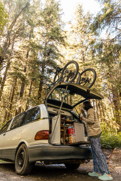 camper cooker, minivan conversion, ArboursAbroad