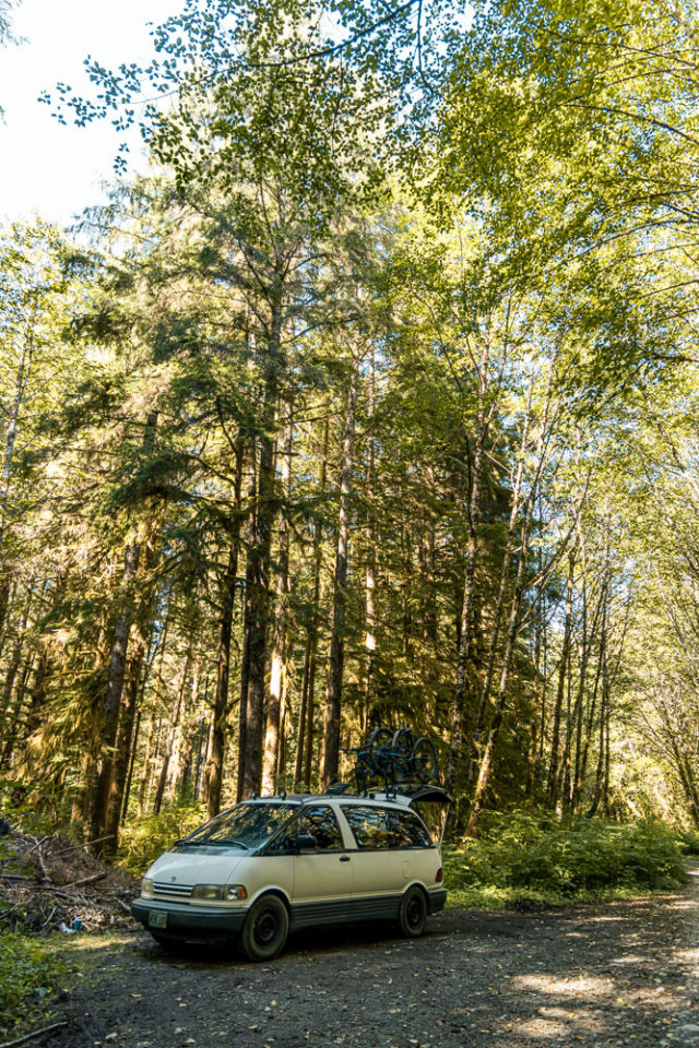 vantrails, Previa conversion, Toyota outdoors, ArboursAbroad