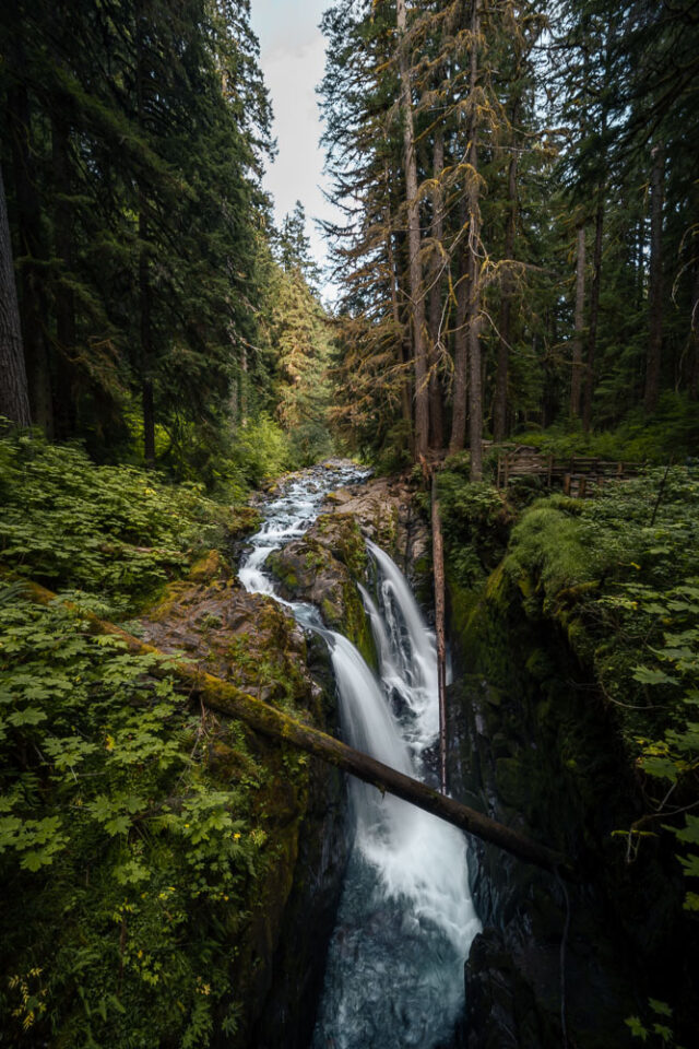 The Best Hikes in Olympic National Park cascading waterfall, arboursabroad, Olympic National Park hikes, Washington