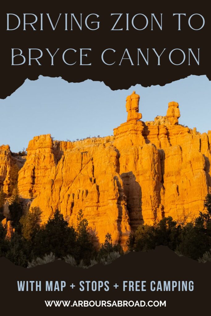 Zion to Bryce Canyon, Utah Road Trip, ArboursAbroad, Utah National Parks