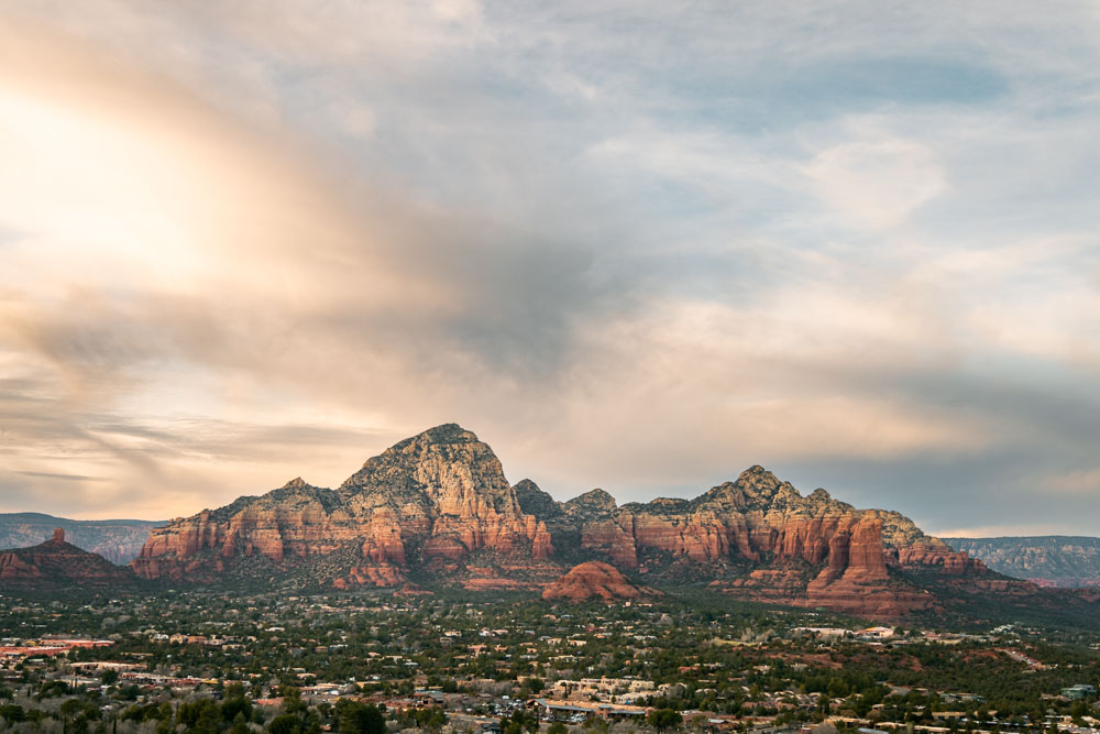 Airport Mesa Sunset, Sedona, ArboursAbroad, Airport Mesa Vortex
