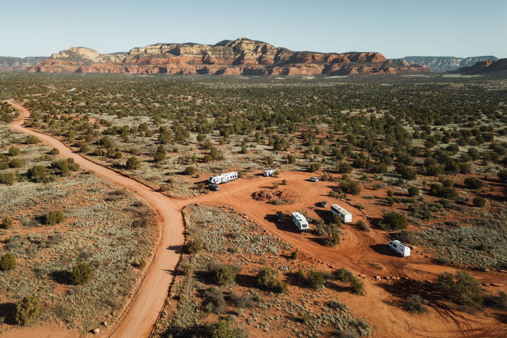 Dispersed Camping Near Sedona 12 FREE Camping Spots