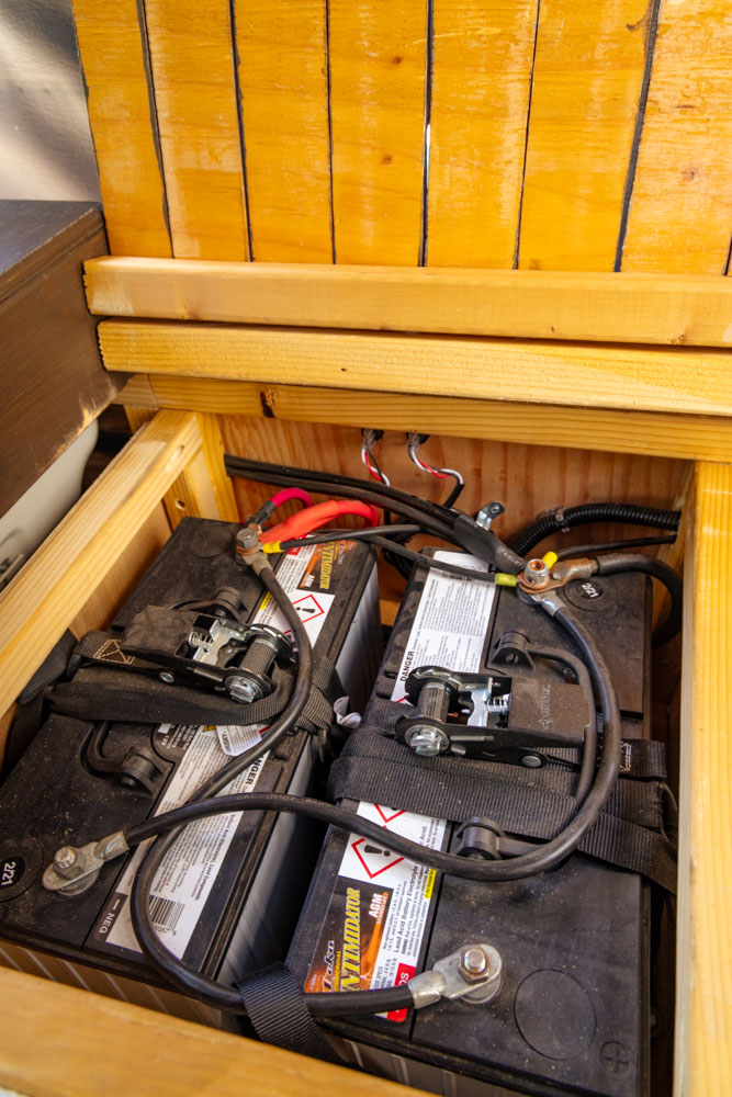 Goldenmate 12v 100ah Lithium Ion Battery installation Portland Oregon USA 270623 R5 3