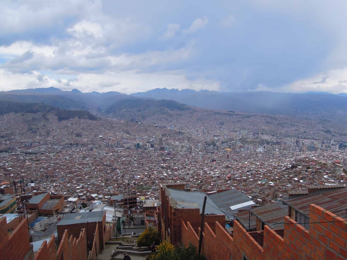 La paz city in bolivia